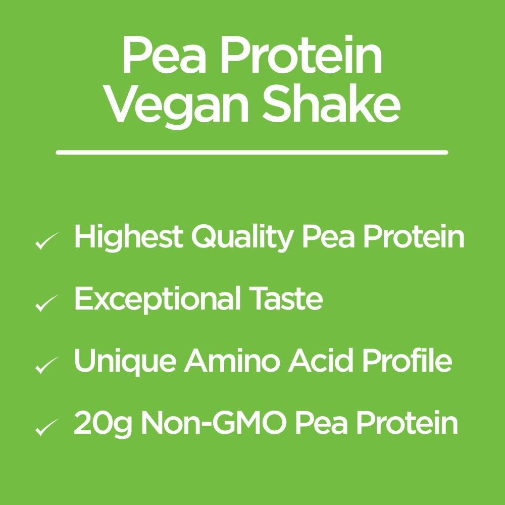 Plant Based Pea Protein Powder - Vanilla (15 Servings)