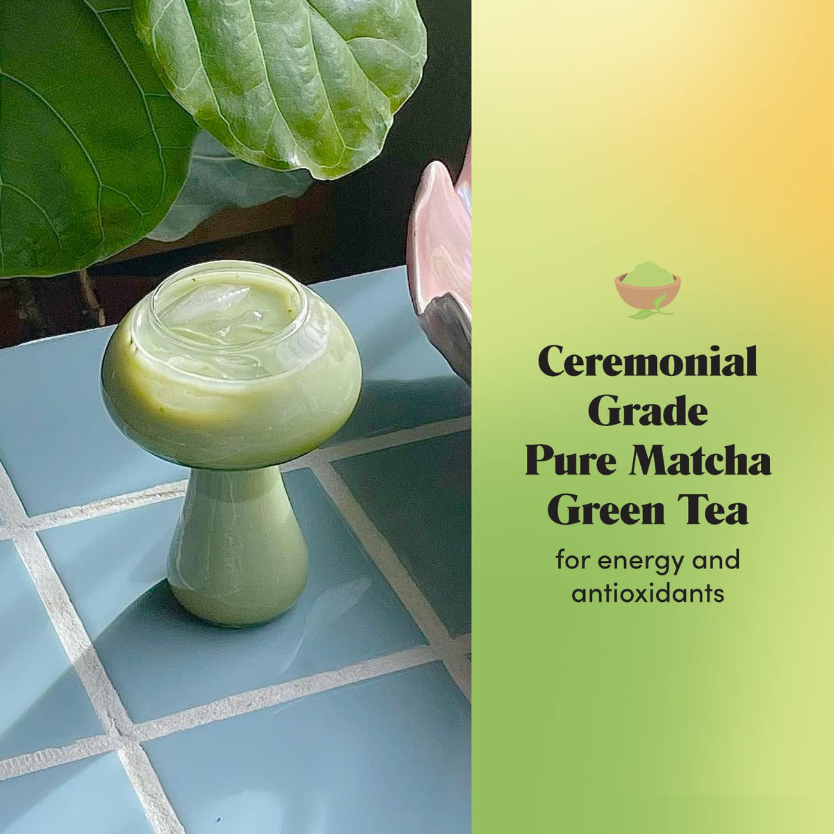 Pure Matcha | Ceremonial Grade Matcha Green Tea Powder | Superfood (40G Tin)
