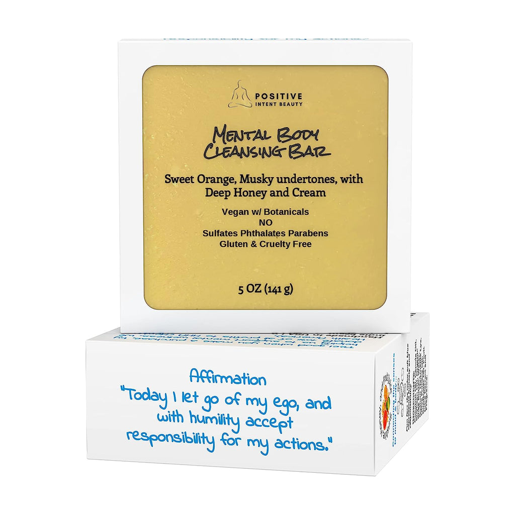 Mental Yoni Affirmation Soap, Cleanse with Antioxidant Fruit Juice Extract 5 Oz