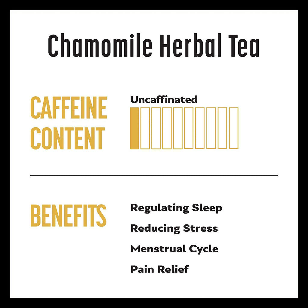 Chamomile Herbal Tea | Fair Trade Certified Loose Leaf Specialty Tea | Naturally Caffeine Free | 3 Oz Bag 