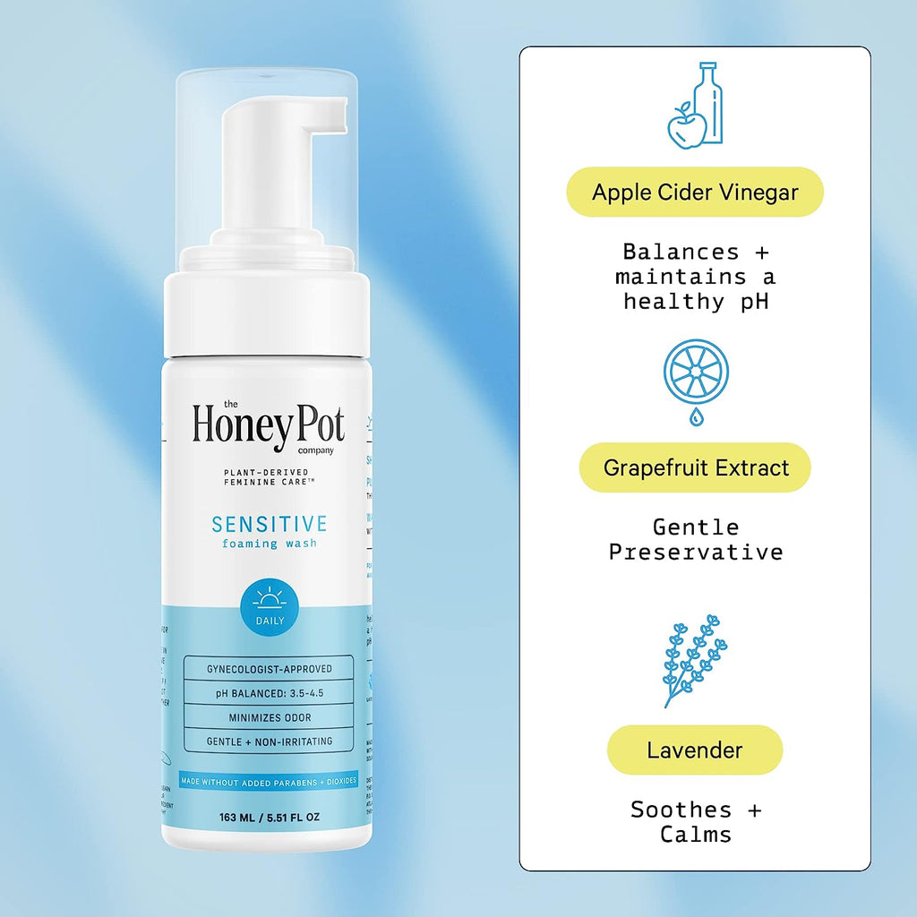Sensitive Feminine Wash & Feminine Wipe Bundle - Herbal Infused Natural Hygiene for Sensitive Skin